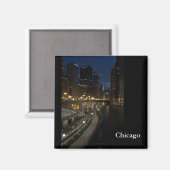 Chicago Magnet (Vorderseite/Rückseite)