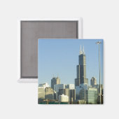 Chicago Magnet (Vorderseite/Rückseite)