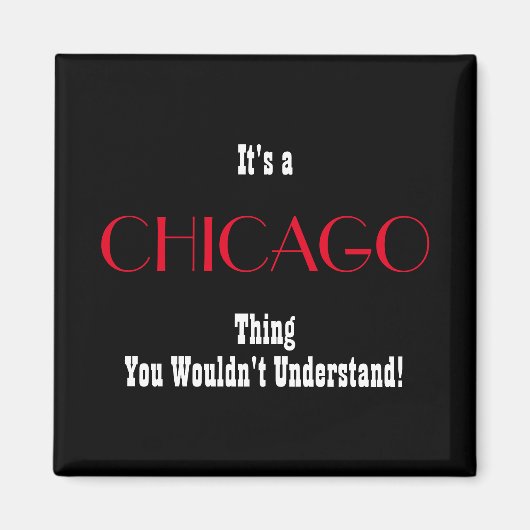 Chicago Magnet (Vorne)