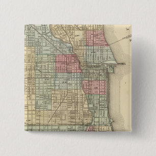 Chicago Map von Mitchell Button