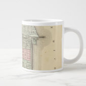 Chicago Map von Mitchell Jumbo-Tasse (Rechts)