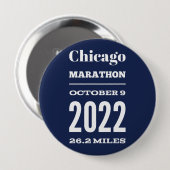 Chicago Marathon 2022 Button (Vorne & Hinten)