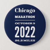 Chicago Marathon 2022 Button (Vorderseite)