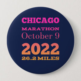 Chicago Marathon 2022 Button