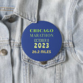 Chicago Marathon 2023 Button (Beispiel)