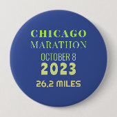 Chicago Marathon 2023 Button (Vorderseite)