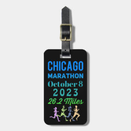 Chicago Marathon 2023 Gepäckanhänger