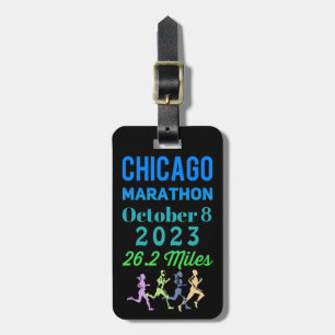 Chicago Marathon 2023 Gepäckanhänger