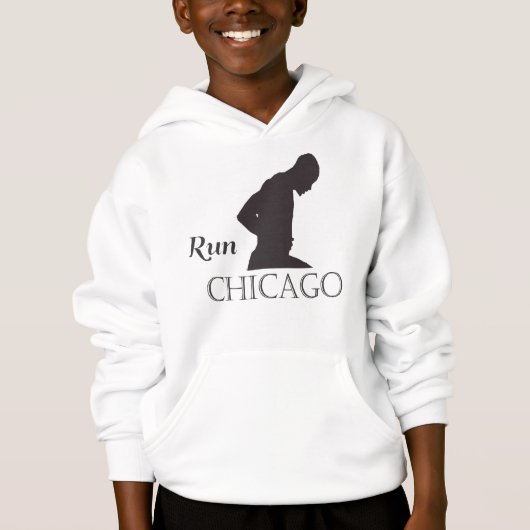 Chicago-Marathon Hoodie (Vorderseite)