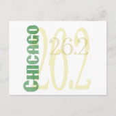 Chicago Marathon Postkarte (Vorderseite)