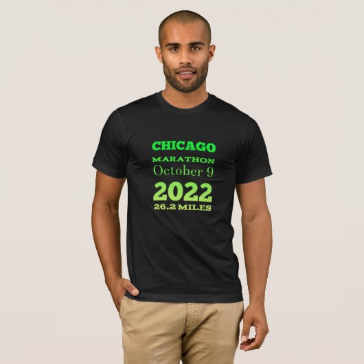 Chicago Marathon T - Shirt (Vorne ganz)