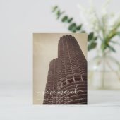 Chicago Marina Towers Ankündigung Postcard (Stehend Vorderseite)