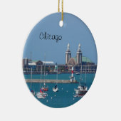 Chicago-Marine-Pier Keramikornament (Rechts)