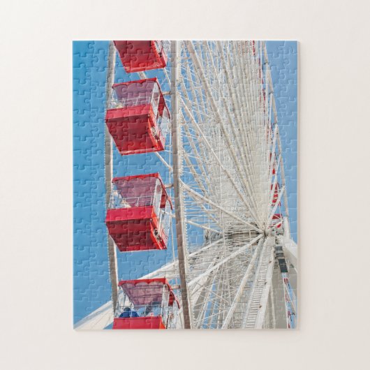 Chicago-Marine-Pier-Riesenrad-Puzzlespiel Puzzle (Vertikal)