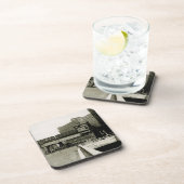 CHICAGO MERCHANDISE MART TROLLEY ZUG WATERCOLOR UNTERSETZER (Rechte Seite)