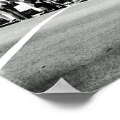 Chicago Michigan Avenue 1971 Vintages Foto Poster (Ecke)