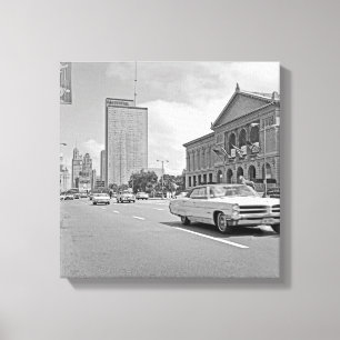 Chicago Michigan Avenue Art Museum 1960er Jahre Fo Leinwanddruck