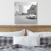 Chicago Michigan Avenue Art Museum 1960er Jahre Fo Leinwanddruck (Insitu (Schlafzimmer))