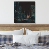 Chicago Michigan Avenue in den 1960er Jahren glühe Leinwanddruck (Insitu (Schlafzimmer))