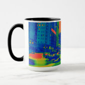 Chicago Michigan Avenue @ Night März 6, 1967 Neon Tasse (Links)