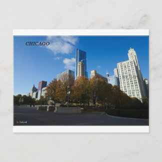 Chicago - Millennium Park Postkarte