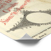 Chicago Milwaukee und St. Paul Railway Poster (Ecke)