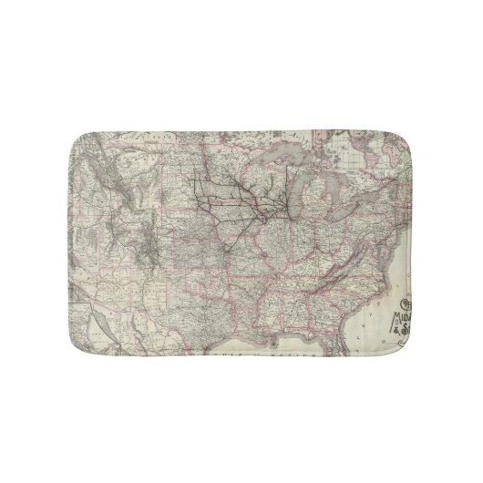 Chicago Milwaukee und St- Paulrelais und Badematte (Vorderseite)