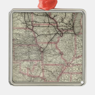 Chicago Milwaukee und St- Paulrelais und Ornament Aus Metall