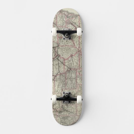 Chicago Milwaukee und St- Paulrelais und Skateboard (Vorderseite)