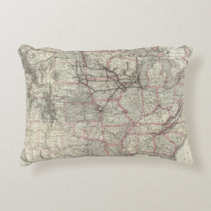 Chicago Milwaukee und St- Paulrelais und Zierkissen