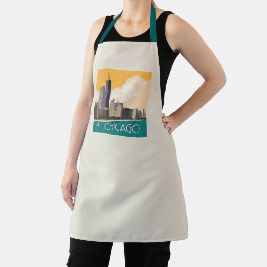 Chicago | Modern Skyline Schürze (InSitu)