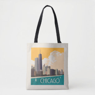 Chicago Modern Skyline Tasche