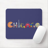 Chicago mousepad (Mit Mouse)