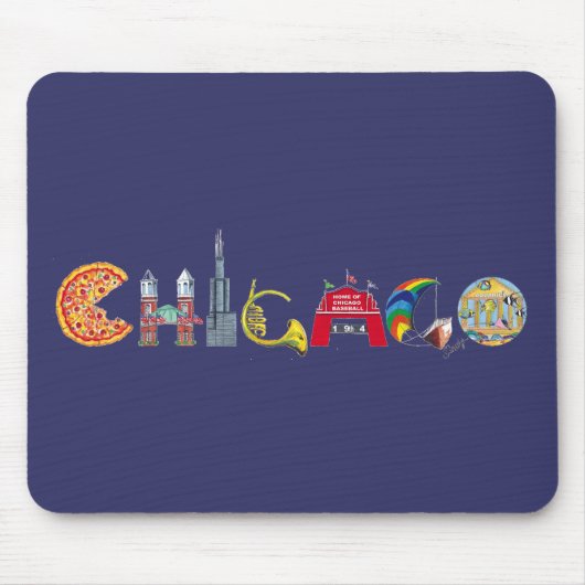 Chicago mousepad (Vorne)