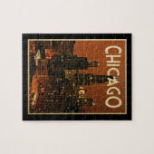 Chicago nachts puzzle (Horizontal)