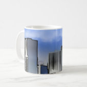 Chicago Nature Scene Gebäude Towers Kaffeetasse (Vorderseite Links)
