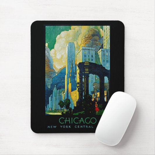 Chicago ~ New York Central Lines Mousepad (Mit Mouse)