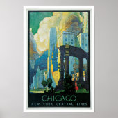 Chicago ~ New York Central Lines Poster (Vorne)