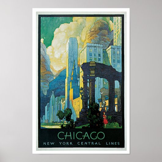 Chicago ~ New York Central Lines Poster (Vorne)