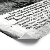 Chicago Newspaper April 16 1912 Titanic Poster (Ecke)