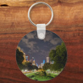 Chicago Night Sky Schlüsselanhänger (Vorderseite)