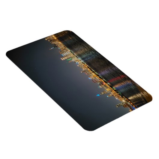 Chicago Night Skyline-Magnet Magnet (Rechte Seite)
