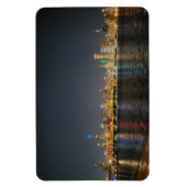 Chicago Night Skyline-Magnet Magnet (Vertikal)