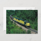 Chicago & Northwestern, EMD Postkarte (Vorne/Hinten)