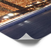 Chicago Obama Skyline Poster (Ecke)