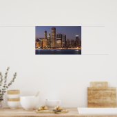 Chicago Obama Skyline Poster (Küche)