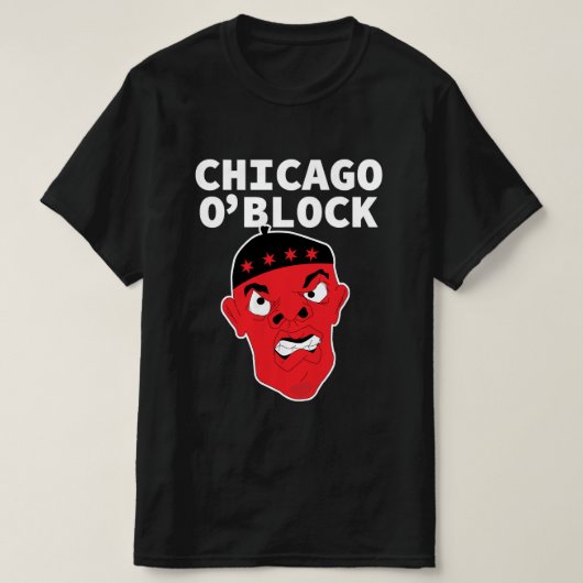 Chicago O'Block Hiphop T-Shirt (Design vorne)