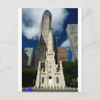 Chicago Old Water Tower Postkarte