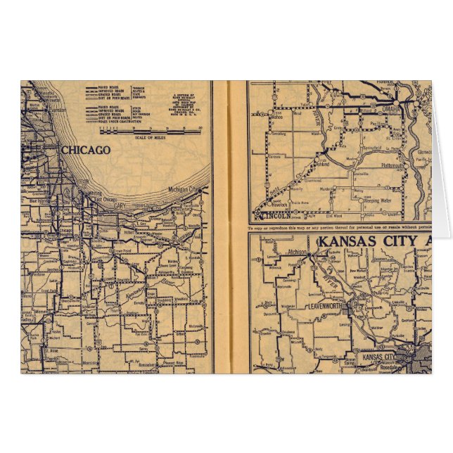 Chicago, Omaha, Kansas City (Vorderseite (Horizontal))