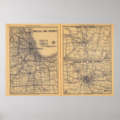 Chicago, Omaha, Kansas City Poster (Vorne)